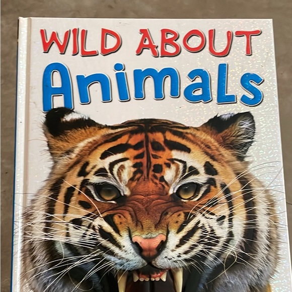 Wild about Animals Hardcover kids book - Picture 1 of 3